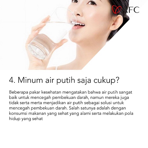 Apakah minum air putih saja cukup