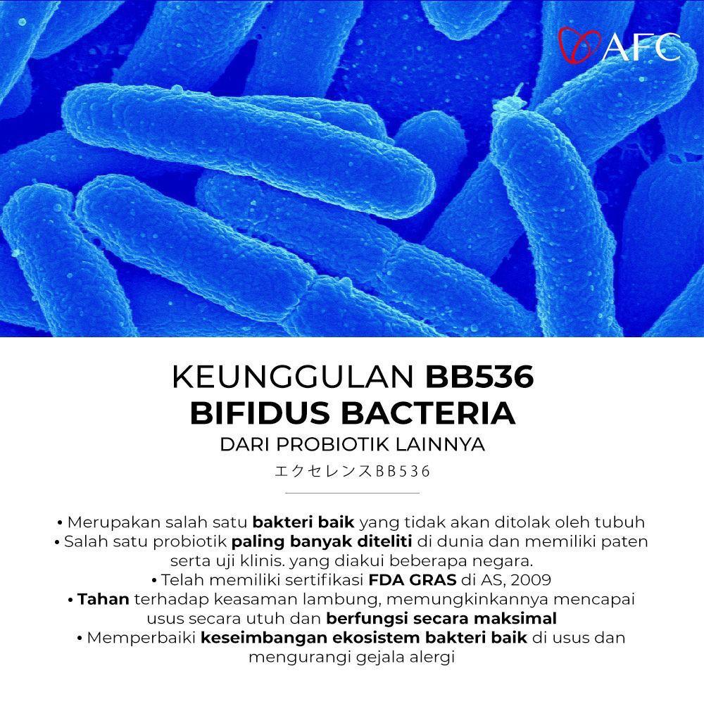 Keunggulan BB536 Bifidus bacteria