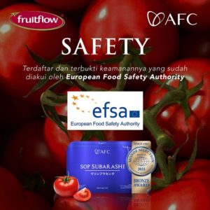 fruitflow diakui oleh european food safety authority