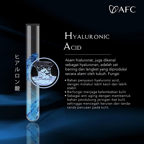 hyaluronic acid dalam sensei suru