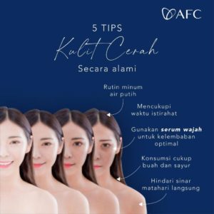 5 tips kulit cerah alami