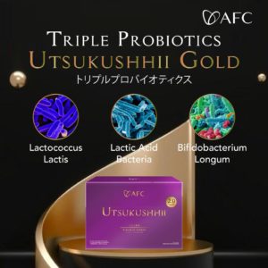 UTSUKUSHHII GOLD TRIPLE PROBIOTICS 